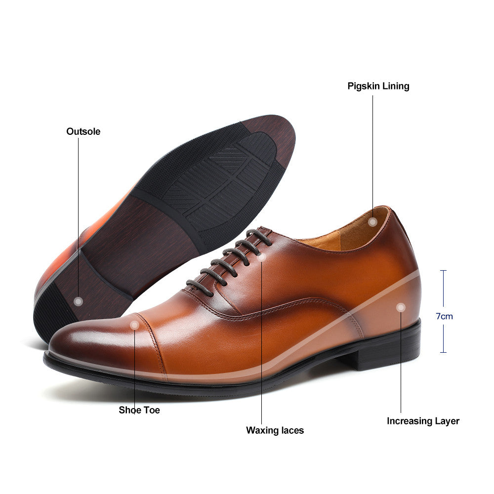 BUTY PODWYŻSZAJĄCE VITTORIO +7 CM