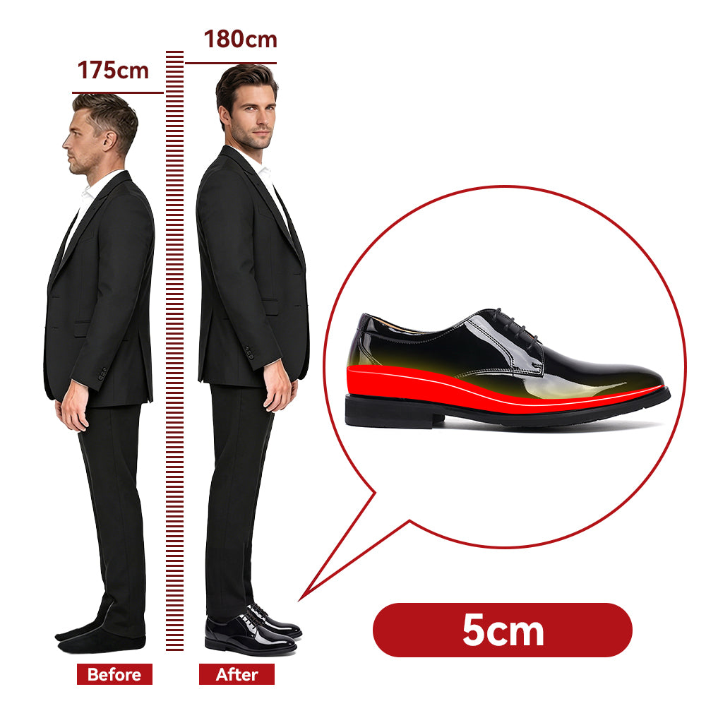 BUTY PODWYŻSZAJĄCE DARIO +5 CM