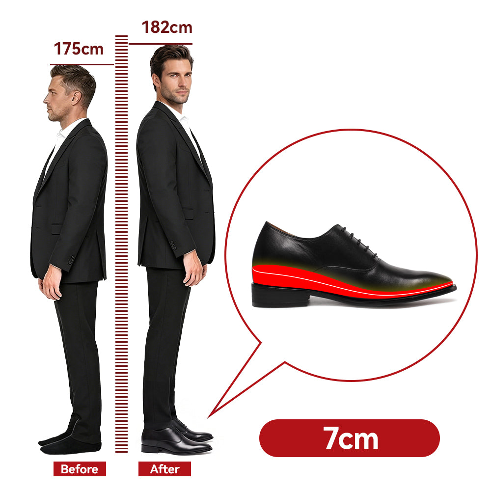 BUTY PODWYŻSZAJĄCE DIONIGI +7 CM