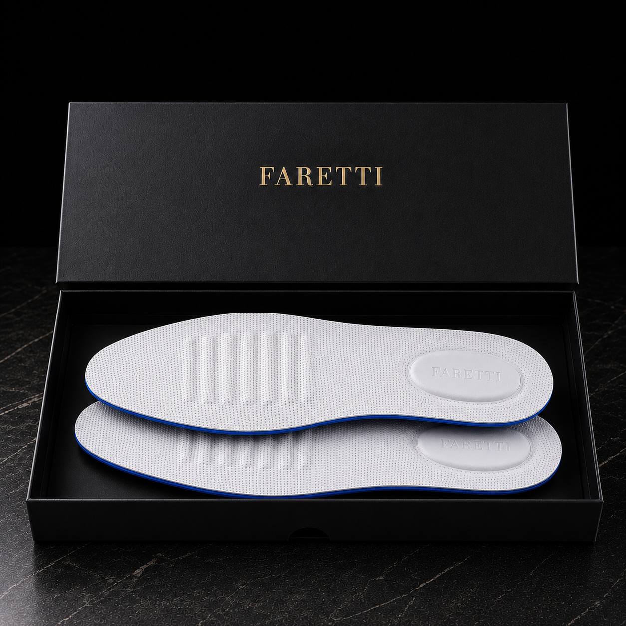 Biała wkładka ergonomiczna FARETTI +0,5 cm