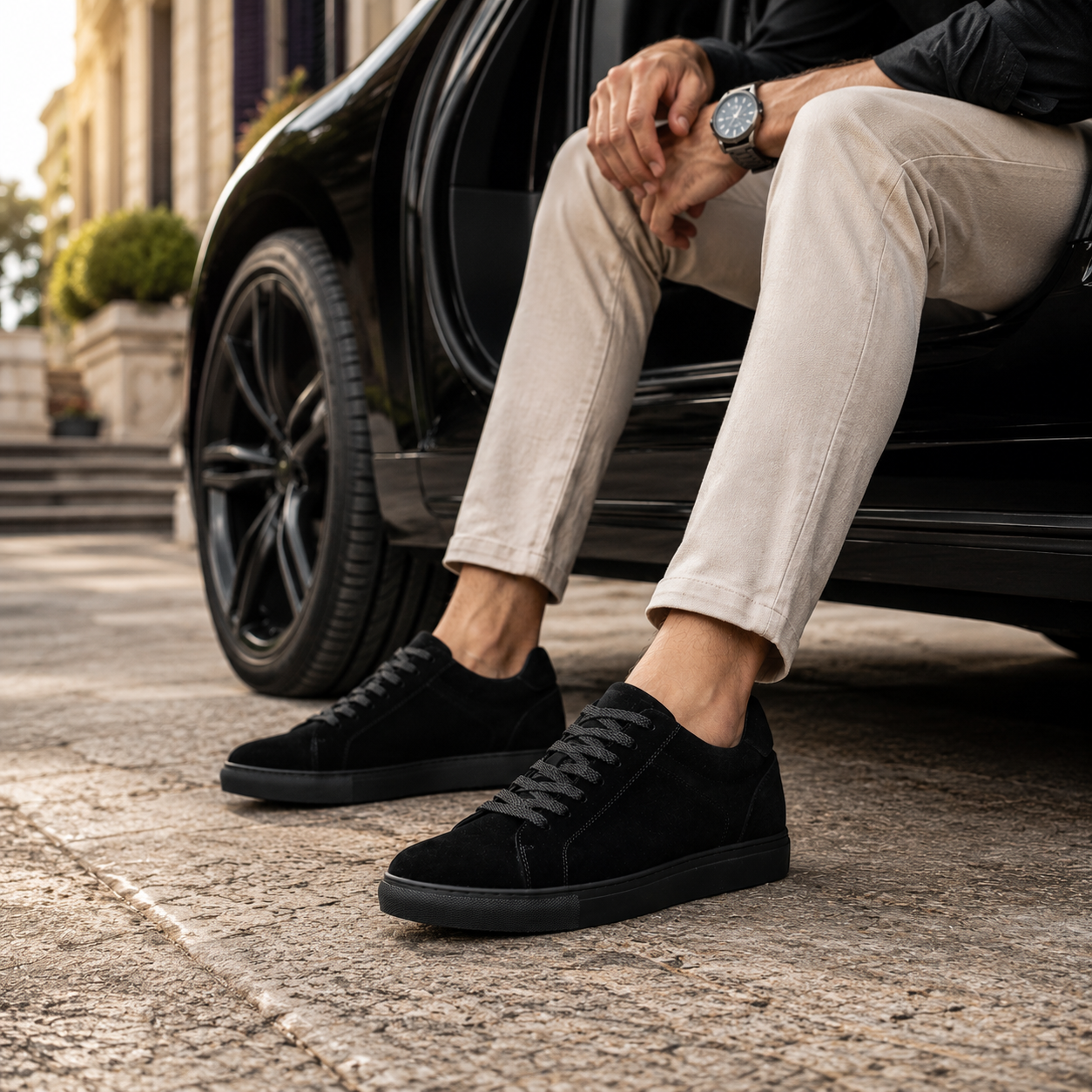 BUTY PODWYŻSZAJĄCE ADAMO +7 CM