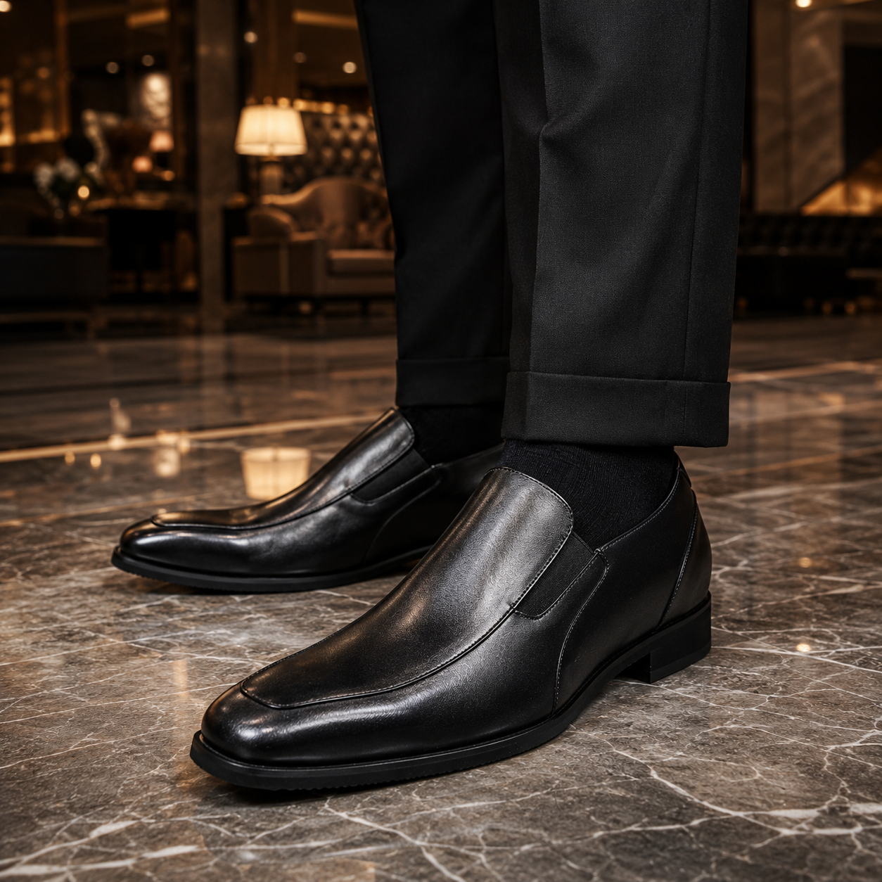 BUTY PODWYŻSZAJĄCE AMADEO +7 CM
