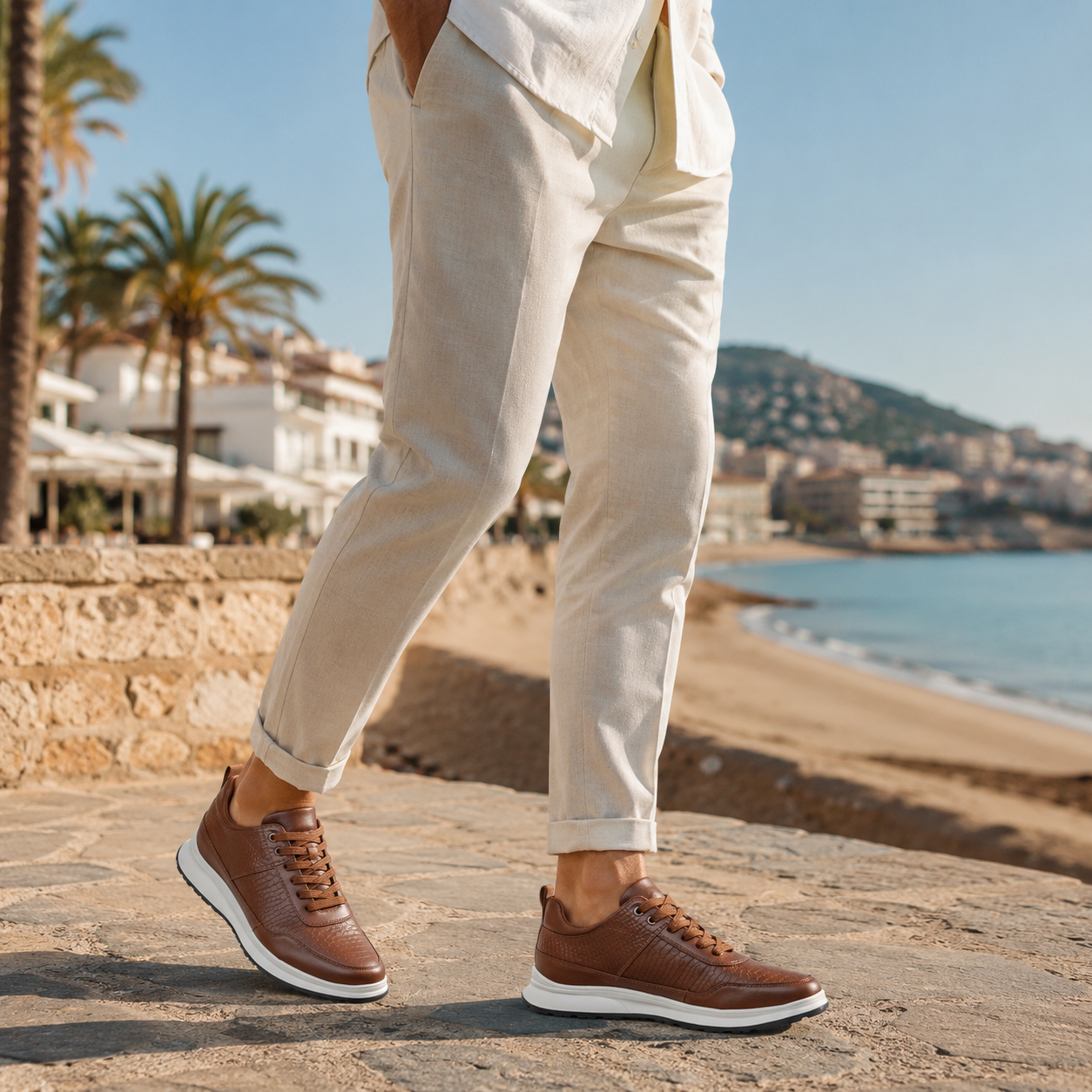 BUTY PODWYŻSZAJĄCE TOSA +8 CM