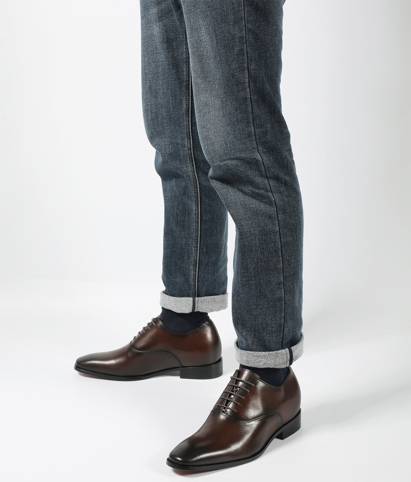 BUTY PODWYŻSZAJĄCE PAOLO +7 CM