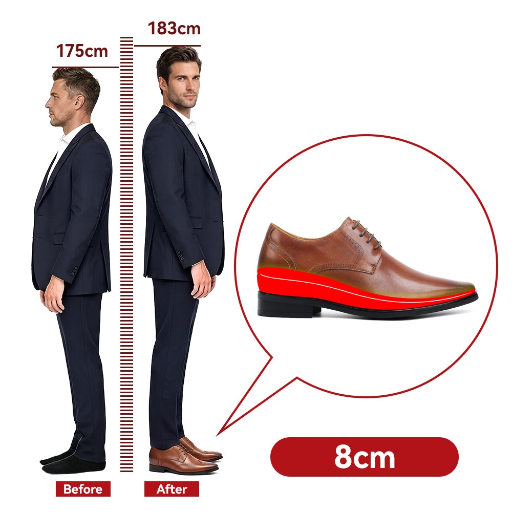 BUTY PODWYŻSZAJĄCE DIEGO +8 CM
