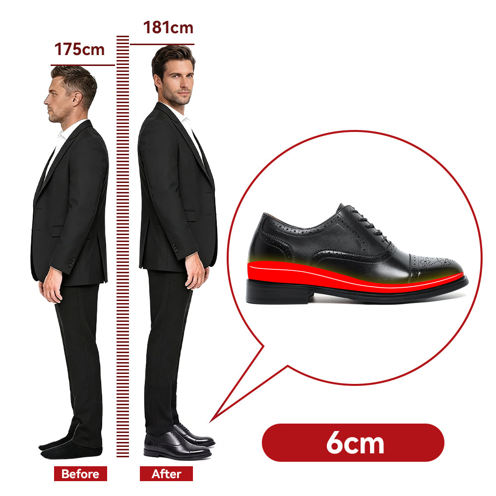 BUTY PODWYŻSZAJĄCE FOLGARIO +6 CM