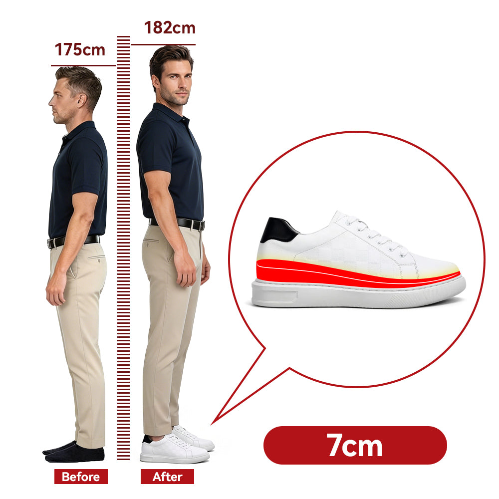BUTY PODWYŻSZAJĄCE GABRIELE +7 CM
