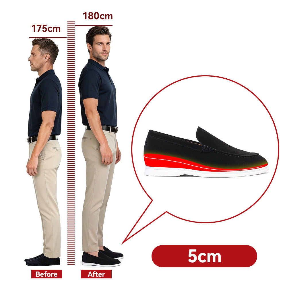 BUTY PODWYŻSZAJĄCE SILVO +5 CM