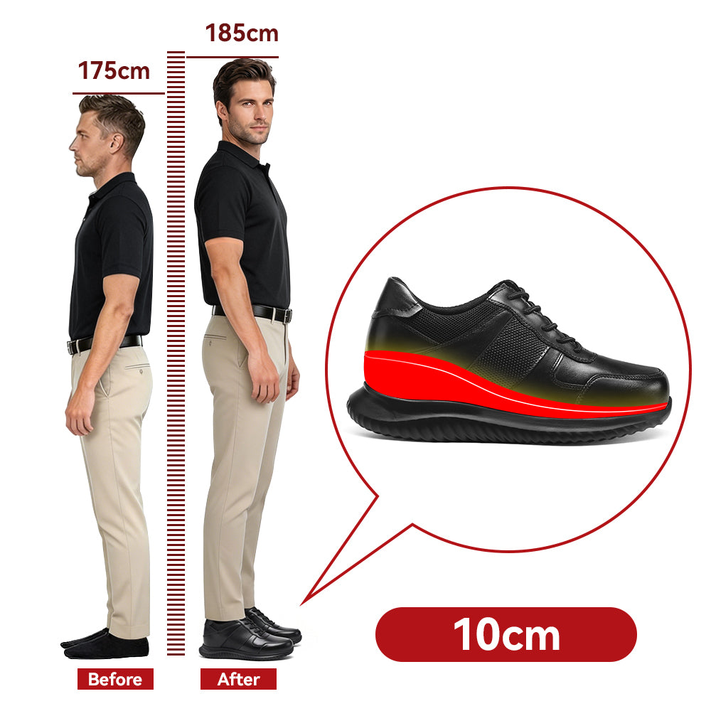 BUTY PODWYŻSZAJĄCE VILANO +10 CM