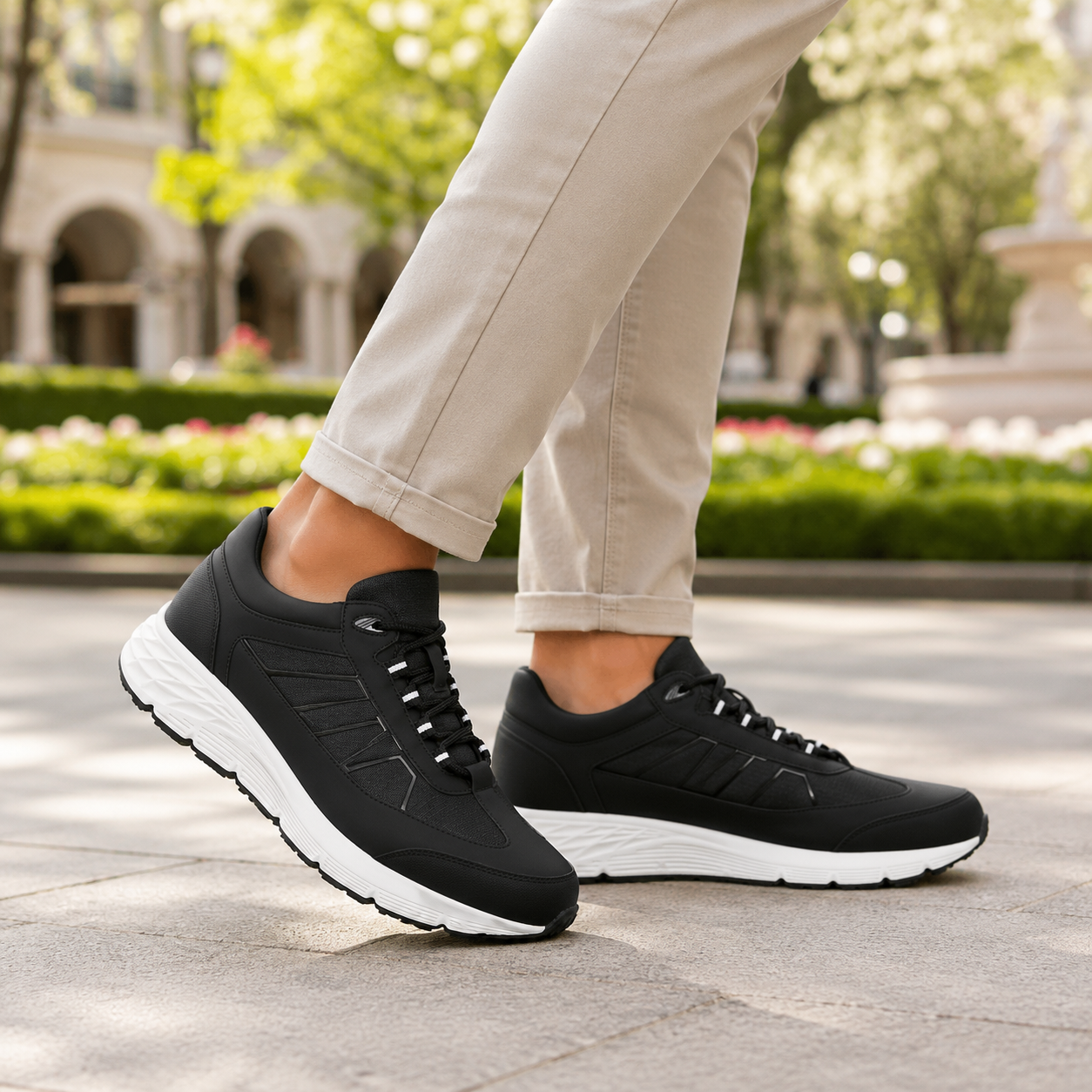 BUTY PODWYŻSZAJĄCE CARMELO +8 CM