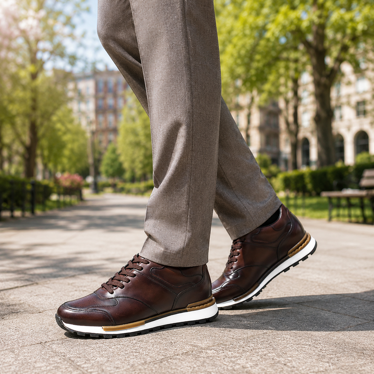 BUTY PODWYŻSZAJĄCE EMILIO +8 CM