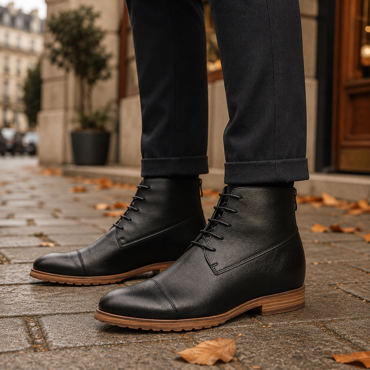 BUTY PODWYŻSZAJĄCE ORLANDO +8 CM
