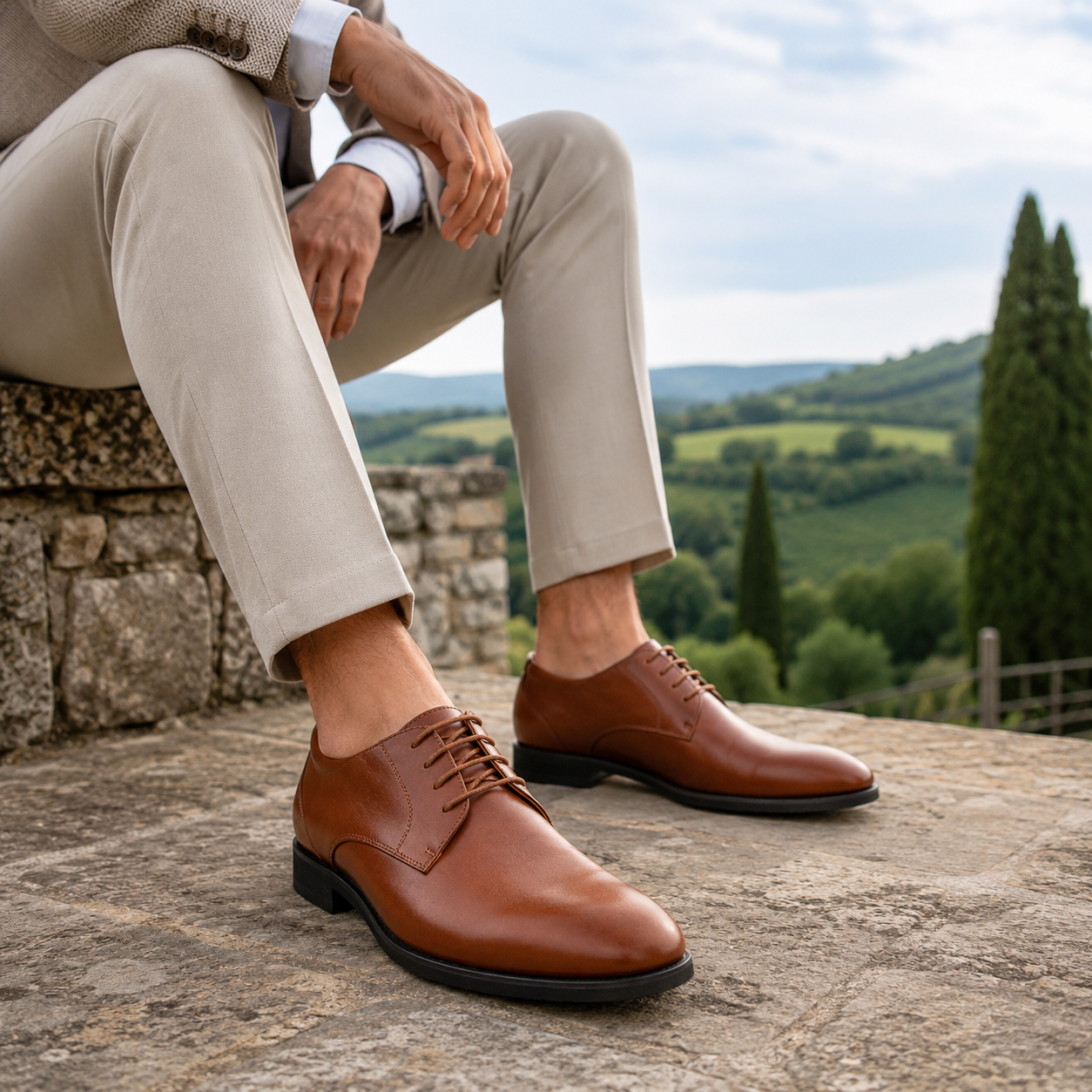 BUTY PODWYŻSZAJĄCE OSVALDO +5 CM
