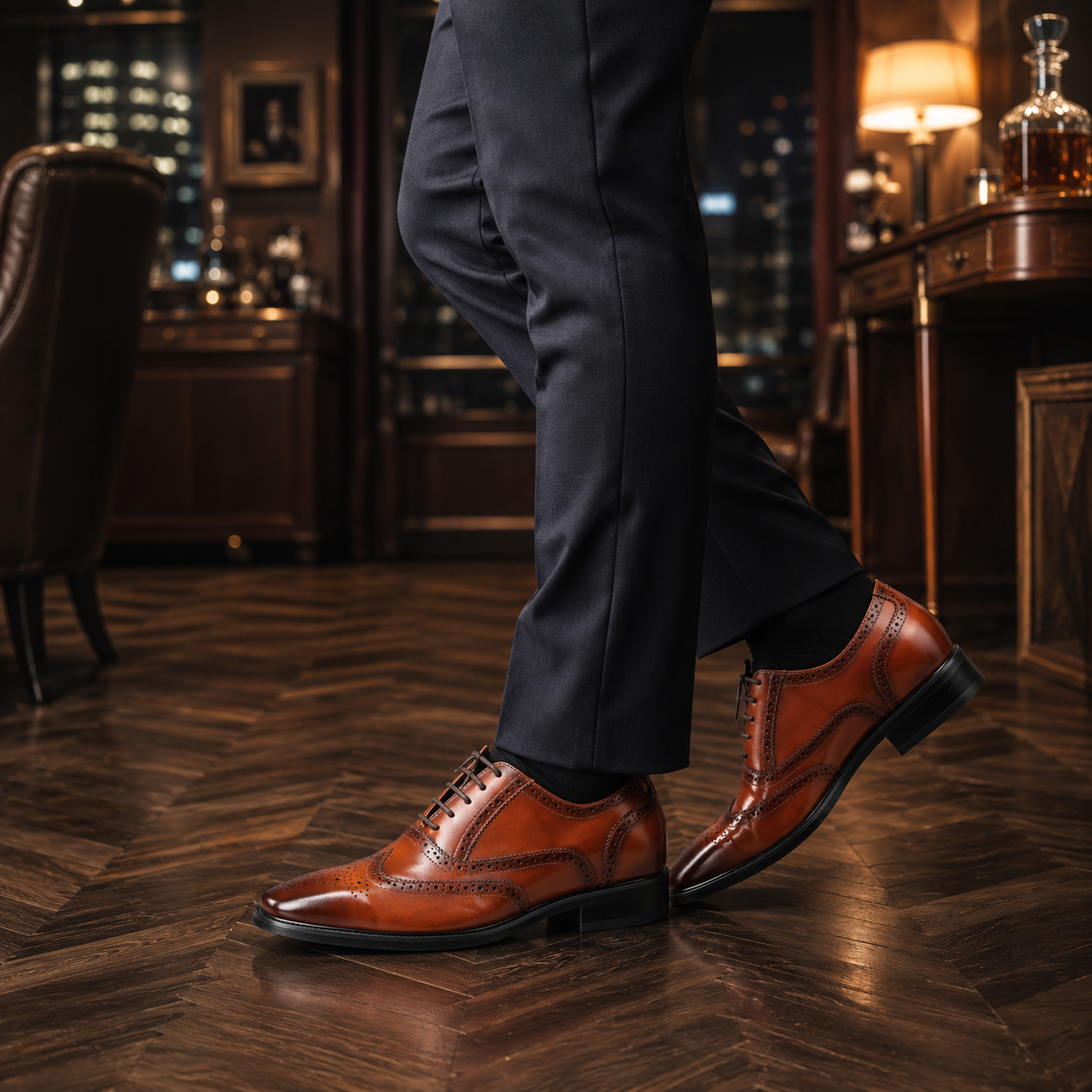 BUTY PODWYŻSZAJĄCE ROBERTO +8 CM