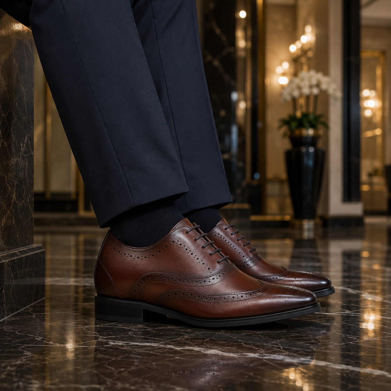 BUTY PODWYŻSZAJĄCE SIMONE +7 CM