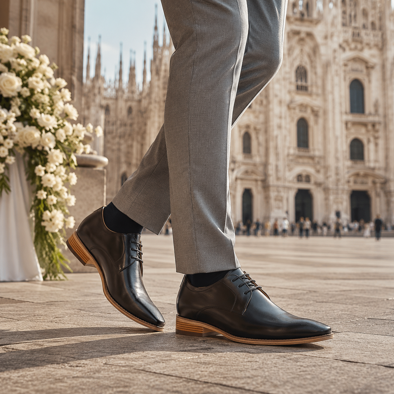 BUTY PODWYŻSZAJĄCE UBERTO +7 CM